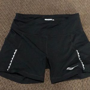 Saucony running athletic shorts size small womens